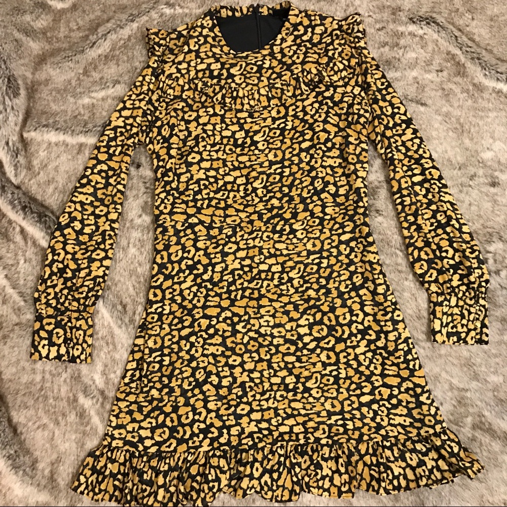 Cheetah Print Dress